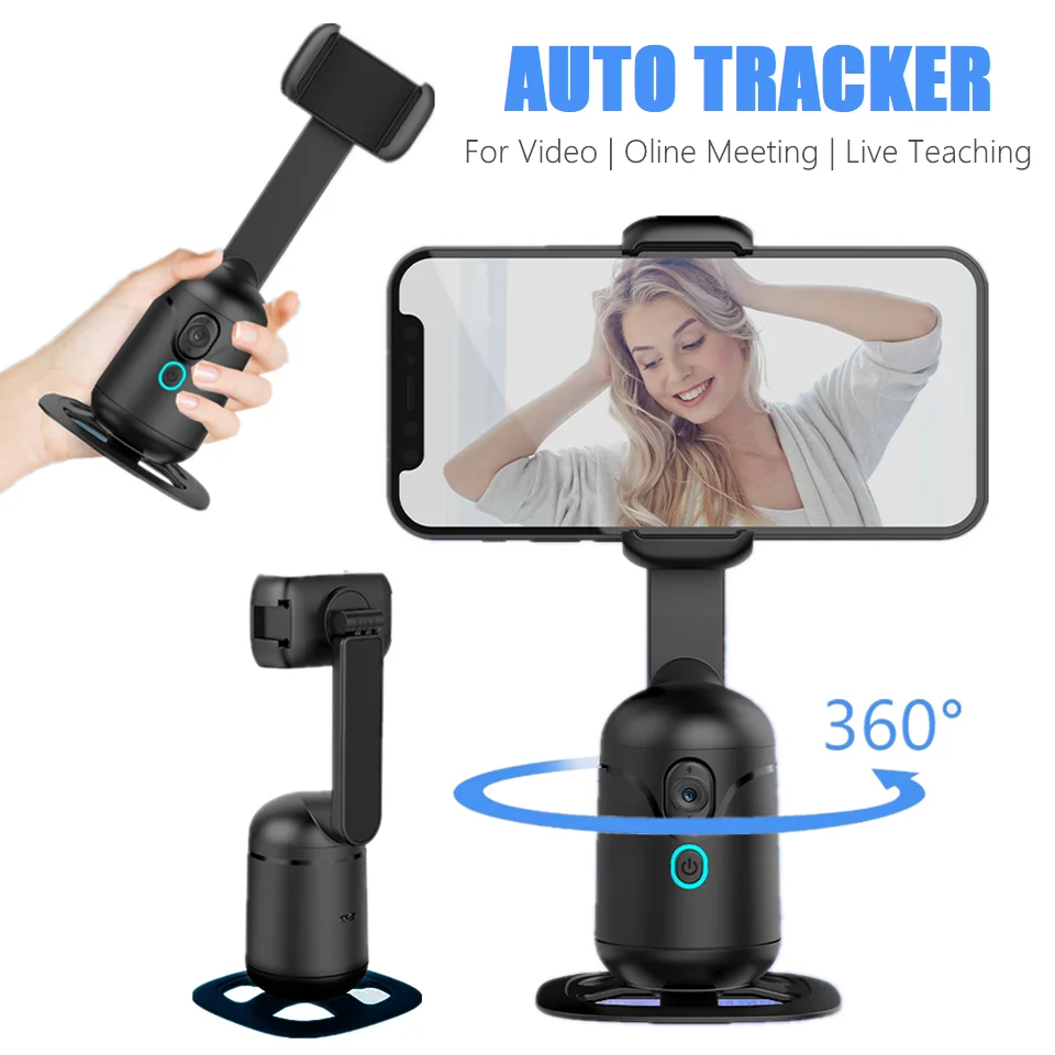360°Rotace Auto Face Track Anti Shake Gimbal s Gesture Control, Stativ pro Mobilní telefony iPhone, Xiaomi, Huawei Samsuny Selfie Stick1