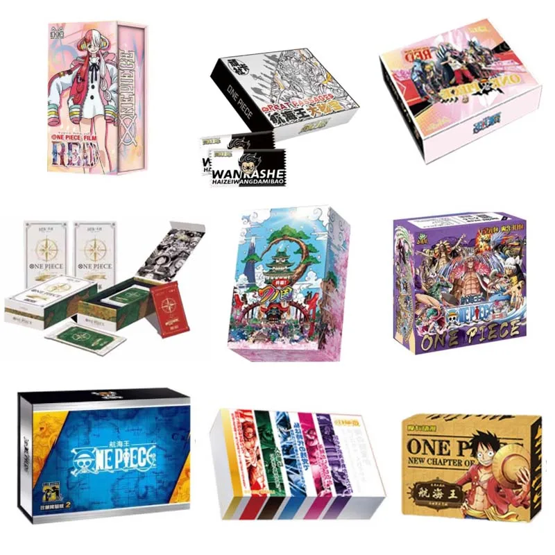 48 BOX Kompletní Sada Luffy Karty Kolekce Booster Luffy Roronoa Papír, Karty, Hry, Anime Postavy Kolekce hracích Karet0