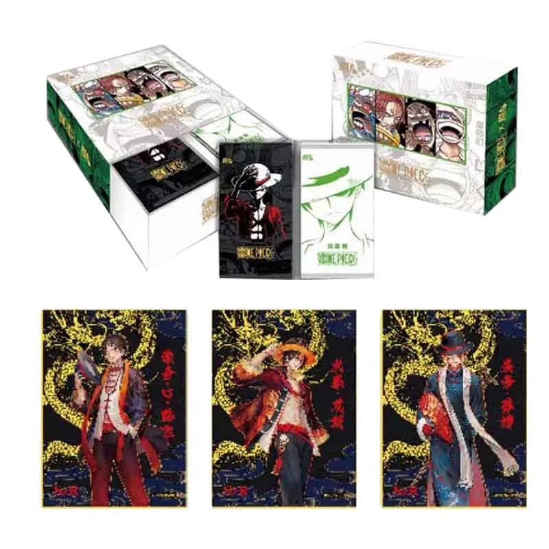 48 BOX Kompletní Sada Luffy Karty Kolekce Booster Luffy Roronoa Papír, Karty, Hry, Anime Postavy Kolekce hracích Karet5