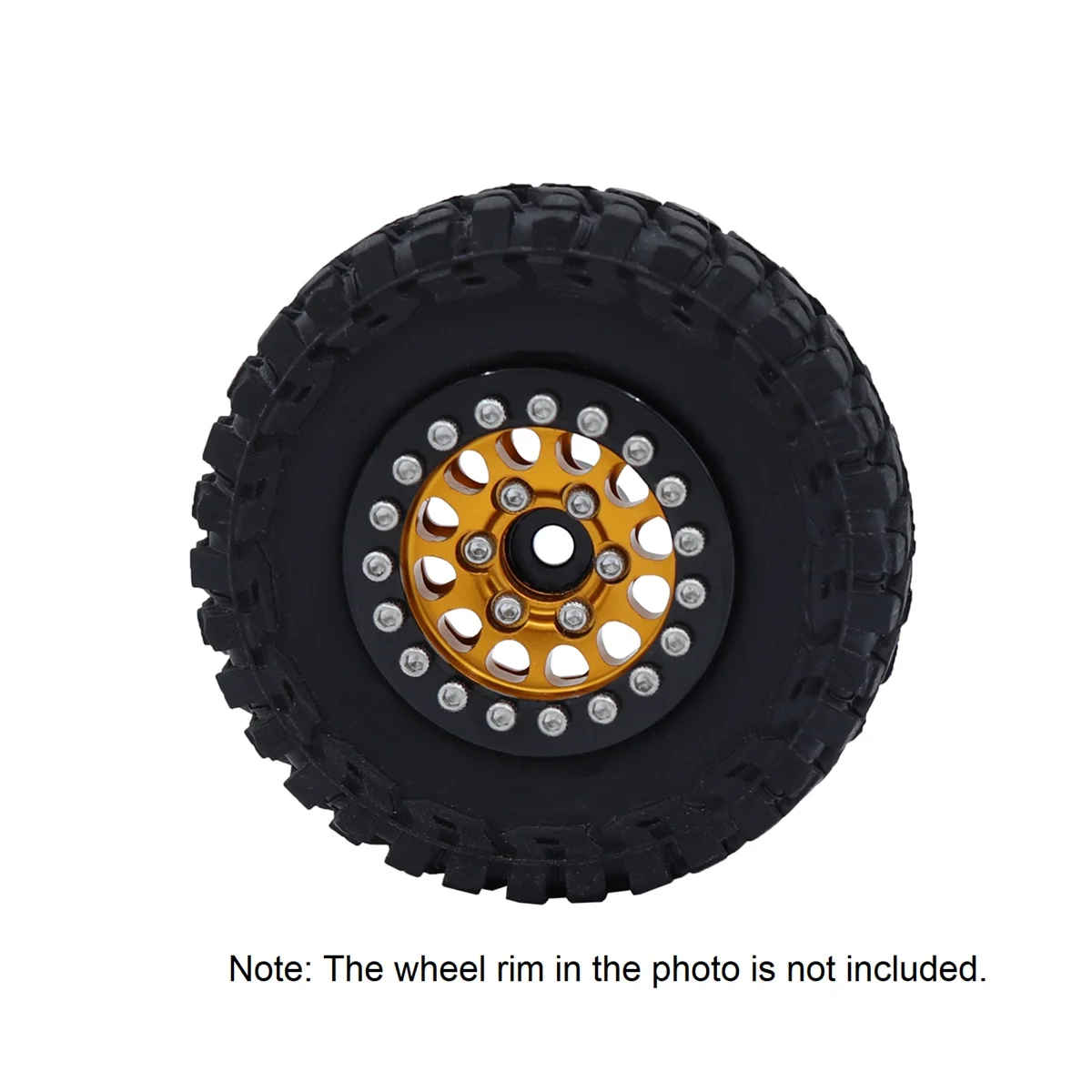 4ks 1.0 Palcový Kovové Beadlock Wheel Hub Wheel Rim pro 1/18 1/24 RC Crawler Auto TRX4M Axiální SCX24 AX24 Upgrade Díly,15