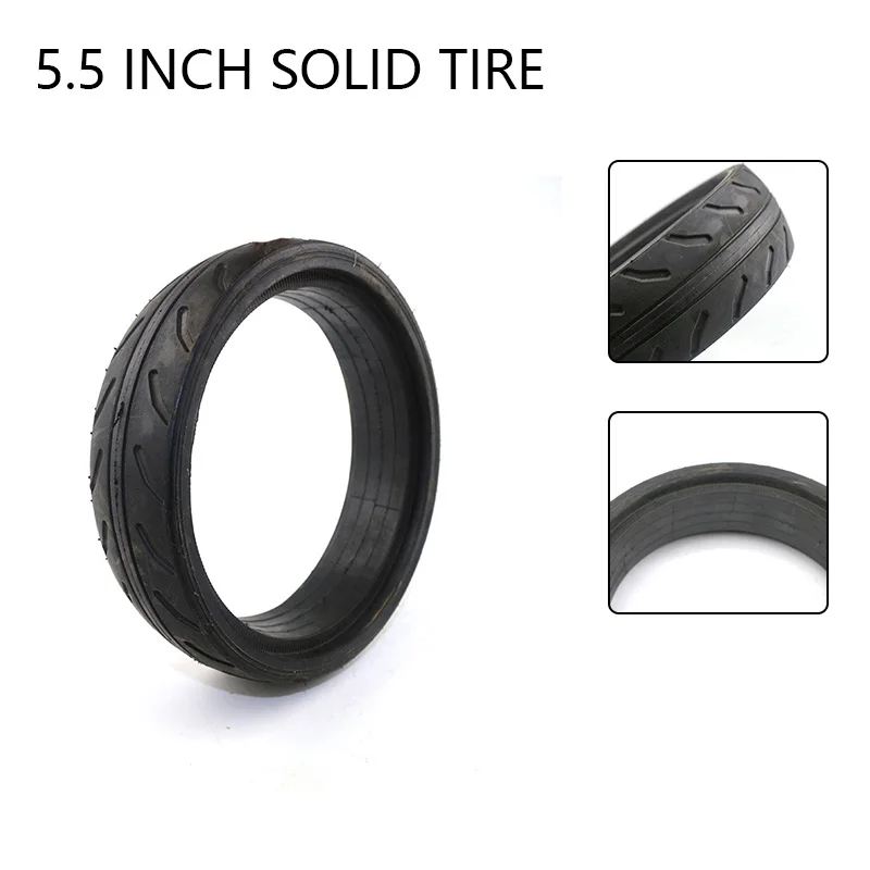 5 cm pevné pneumatiky pro vyvažování auto, elektrický skateboard vozík Vozík kočárek gumové pneumatiky0