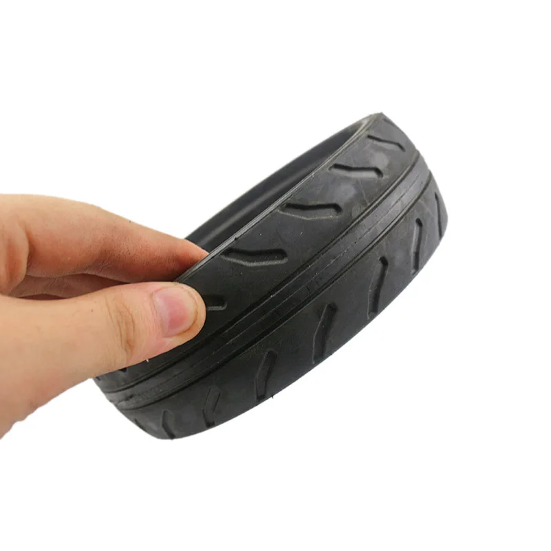 5 cm pevné pneumatiky pro vyvažování auto, elektrický skateboard vozík Vozík kočárek gumové pneumatiky2