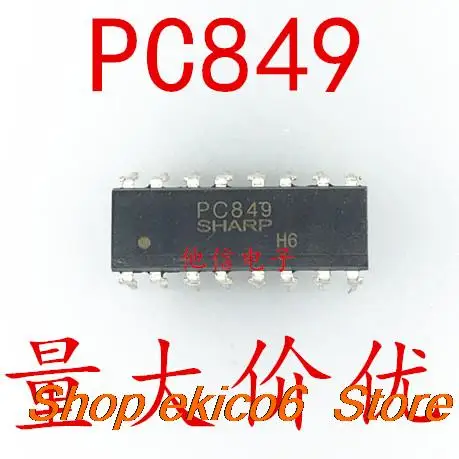 5pieces Původní stock PC849 DIP-16 0