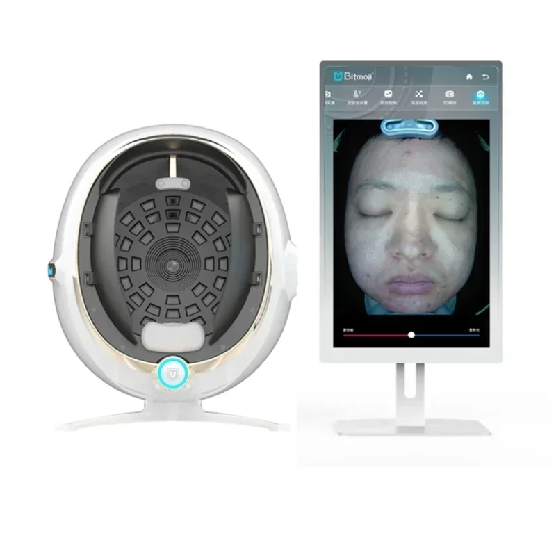 Analyzátor Inteligentní Zrcadlo Krásy, Stroj Pigmentace 3D Bimoji Analyzovat Obličej Použít Pro Salon Spa Kožní Diagnózy1