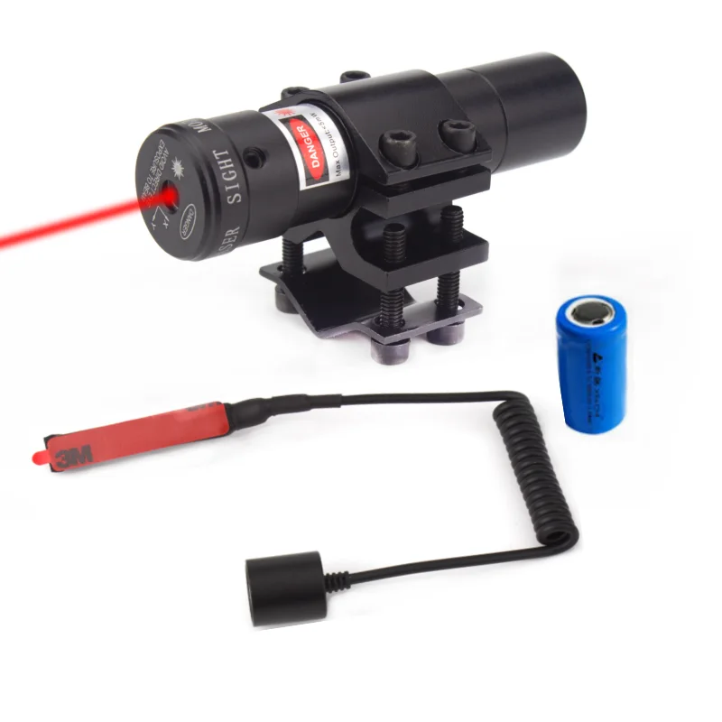 Lov Red Dot Laser Sight Kolimátor pro Glock Puška s 11/20mm Picatinny Rail Mount Barel Mount Baterie Součástí4