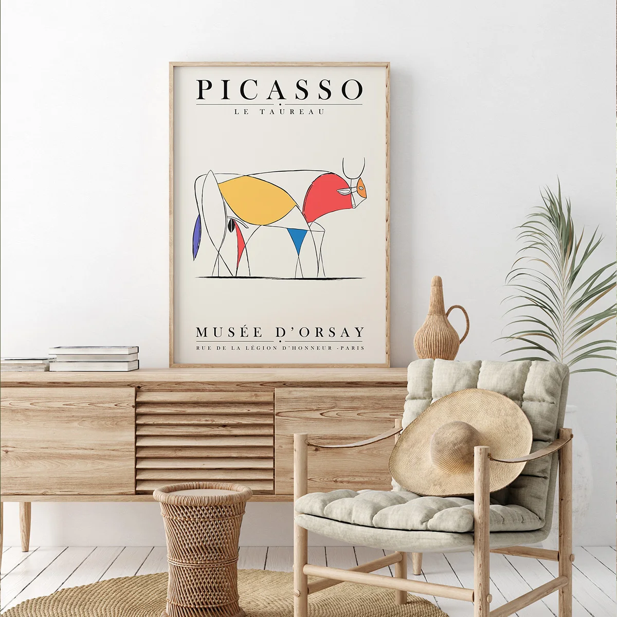 Minimalistický Nordic Abstraktní Morandi Picasso Line Art Dekor Plakát Zdi Obraz Visí Umění Core4