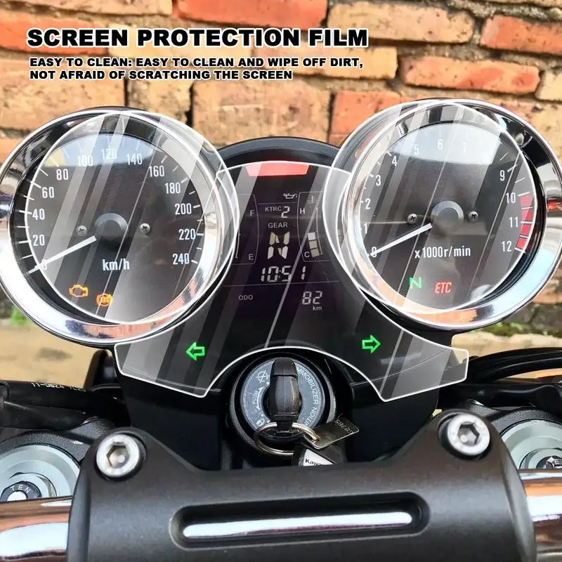 Motocykl, Rychloměr, Palubní deska Screen Protector Film Pro Z900RS Z900RS Kavárna 18-20 Otiskům Jasné, Obtisky, Samolepky1
