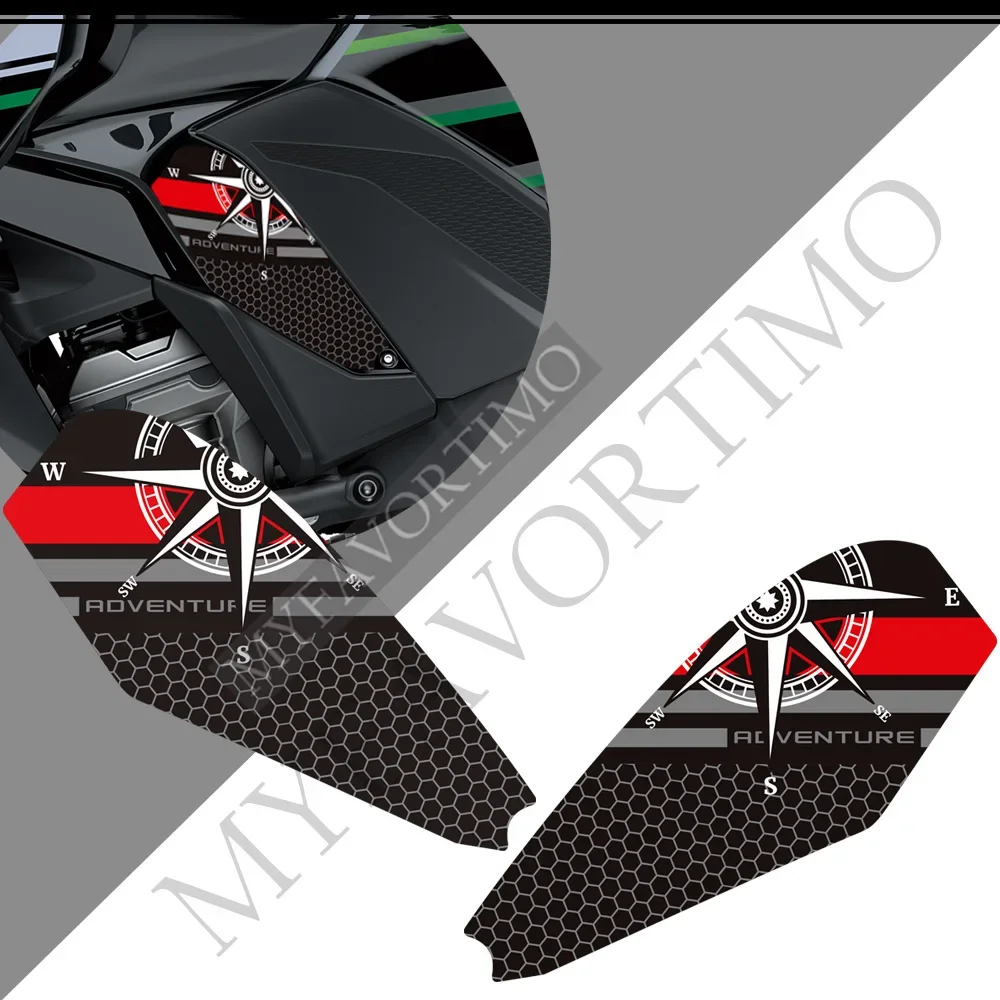 Pro Kawasaki VERSYS 1000 SE LT Motocykl Nálepky Nálepky Plyn Topný Olej Kit Chránič Kolene Tank Pad čelní Sklo-přední Sklo Obrazovky4