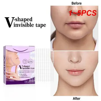 1~5KS Neviditelná Tvář Samolepky Krku Oko Dvojité Brady Tvaru Náplň Pásky Tenké Make-up Facelifting Patch Lift Face Sticker