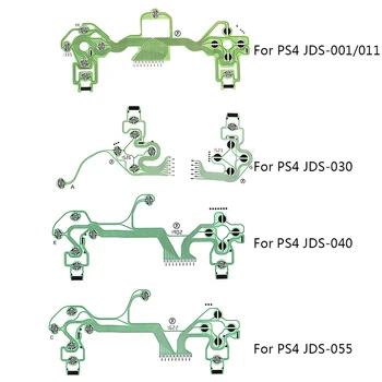 Náhradní Tlačítka Pásu karet obvodové Desky Pro PS4 PRO Vodivé Fólie flex Kabel