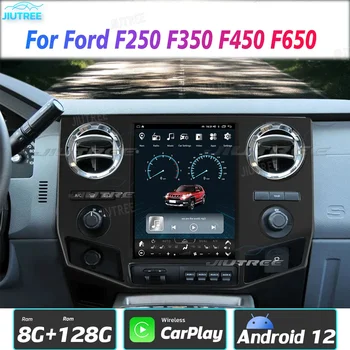 12.1 palcový Android auto Auto Rádio Pro Ford F250 F350 F450 F650 2009-2014 Vertikální Obrazovky, Multimediální Přehrávač, GPS Navigace 128GB