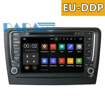 Auto DVD přehrávač GPS navigace Pro Škoda Rapid 2013-2018 multimediální auto rádio magnetofon Android 9 4+32GB hlavní jednotky Stereo