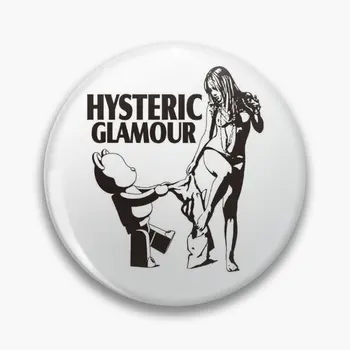 Hysterka Glamour Soft Tlačítko Pin Oblečení Brož Srandovní Límec Odznak Ženy Dekor Kovové Klopě Pin Roztomilý Dárek Módní Cartoon Klobouk