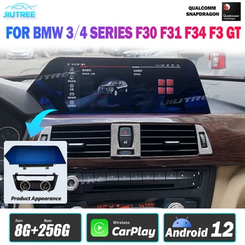 Autorádio Android 12 Qualcomm Pro BMW Řady 3 GT 4 Series F30 F31 F34 F35 F80 F32 F33 F36 Multimediální Přehrávač, GPS, Stereo Headunit
