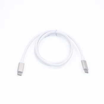 USB 3.1 Typ C Samec na Typ C Samec nabíjecí Kabel pro Macbook Chromebook 2.4 A USB 3.1 Typ C Samec na Typ-C