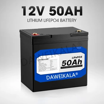 Nové LiFePo4 Baterie 12V 50 ah Lithium Železo Fosfát 12V 24V LiFePo4 Akumulátory pro Dítě Skútry Lodní Motor Bez Daně