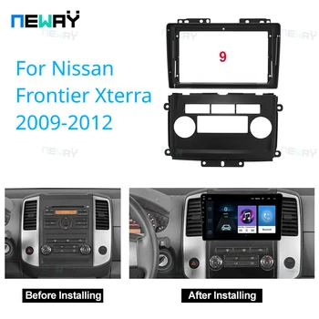 Auto Rám Obložení, Adaptér Pro Android Radio Dash Montáž Panel Kit Pro Nissan Frontier Xterra 2009-2012