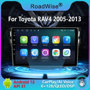Vyzná 8+256 Android Auto Rádio Pro Toyota RAV4 RAV 4 XA30 2005 - 2013 Multimediální Carplay 4G, Wifi, GPS, DVD, 2Din Autoradio Stereo