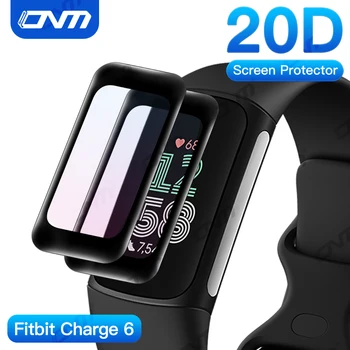 20D Screen Protector pro Fitbit Charge 6 Anti-scratch Film pro Fitbit Charge6 Plné Pokrytí Ultra-HD Ochranný Film (Ne Sklo)
