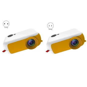 A10 Přenosný Mini Projektor 480 × 360 Pixelů Beamer Domácí Kino, Telefon, Zrcadlení Film Zobrazení Projektoru Dárek