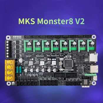 Makerbase MKS Monster8 V2 základní Deska 32Bit Control Board 3D Tiskárna díly TMC2209 pro Voron VS Pavouk, Chobotnice