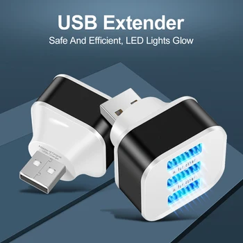 3Port USB Sloty Hub Adaptér USB 3v1 2.0 Více se Hodí Pro Vozidla, Auta, Auto Elektronické Příslušenství Výrobku