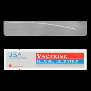1ks Zubní Flexibilní Fiber Strip Band Upevňovací Materiál USA Skla Dlahu Zub Fixace Strip Light Cure Bonding Vactrise