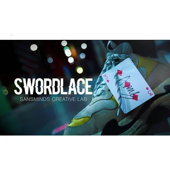 Pro Series: Swordlace Bílá (DVD a Trik) SansMinds Creative Lab Iluze, Magie Triky, Close up Magic Street Bar Trik