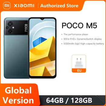 Глобальная версия POCO M5 Helio G99 Octa Core 6,58 