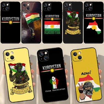 Kurdistán, Vlajka Pouzdro Pro iPhone 13 12 14 Pro Max Mini 6S 7 8 Plus SE ROKU 2020 X XS MAX XR 11 14 Pro Max Kryt Případ